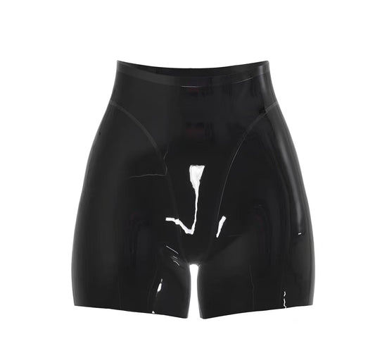 Latex Shorts Black for Male or Female
