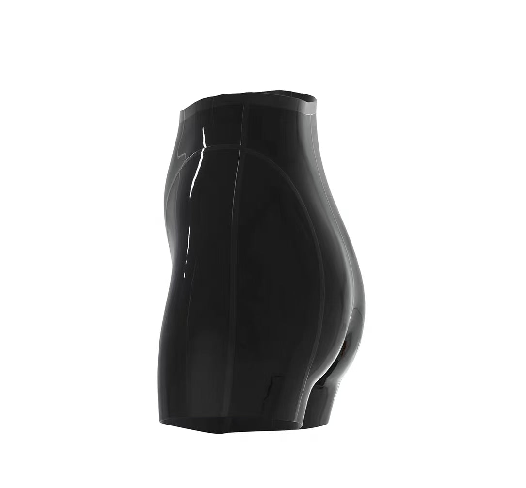 Latex Shorts Black for Male or Female