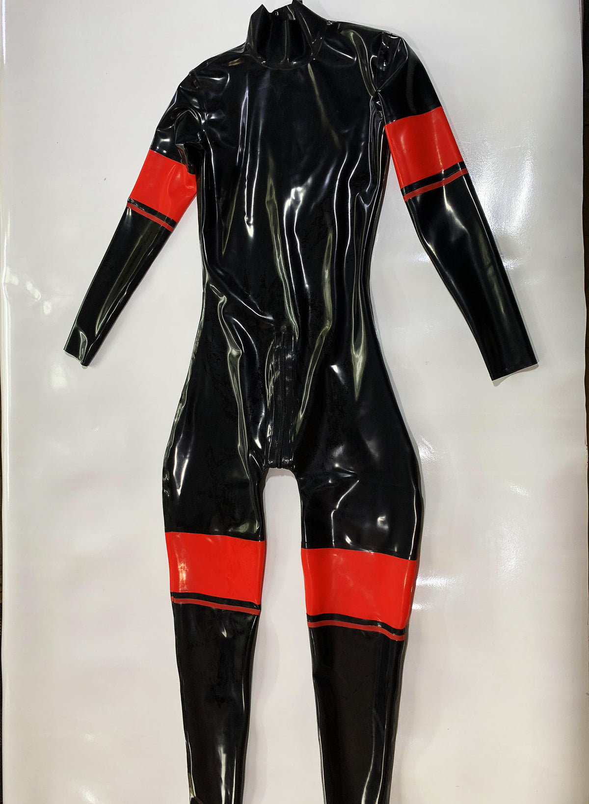 a latex bodysuit male