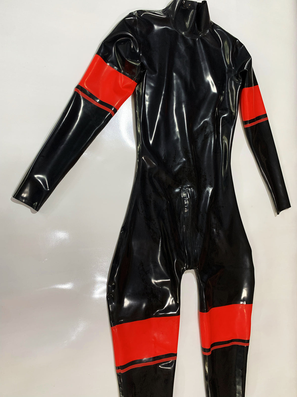 a latex bodysuit male
