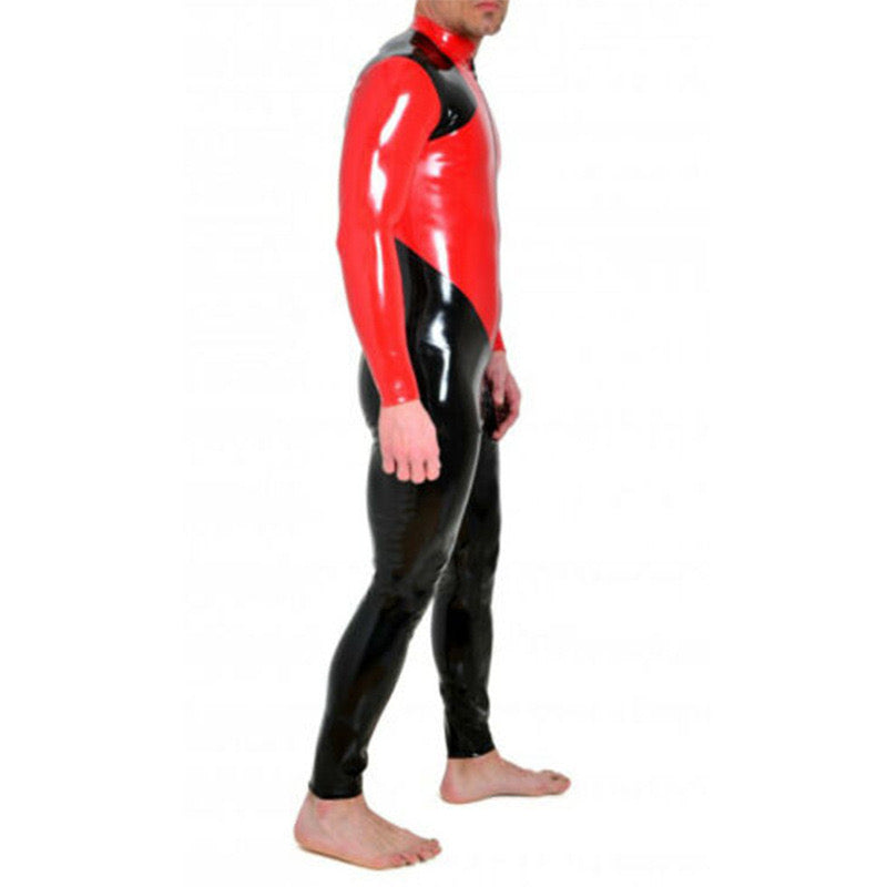 a Latex Bodysuit Men