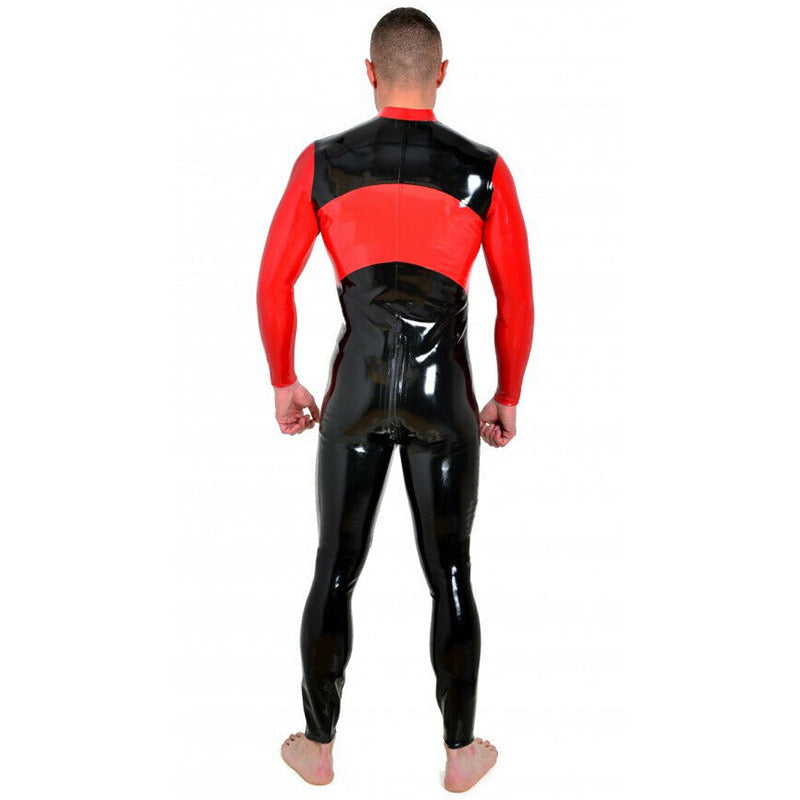 a Latex Bodysuit Men