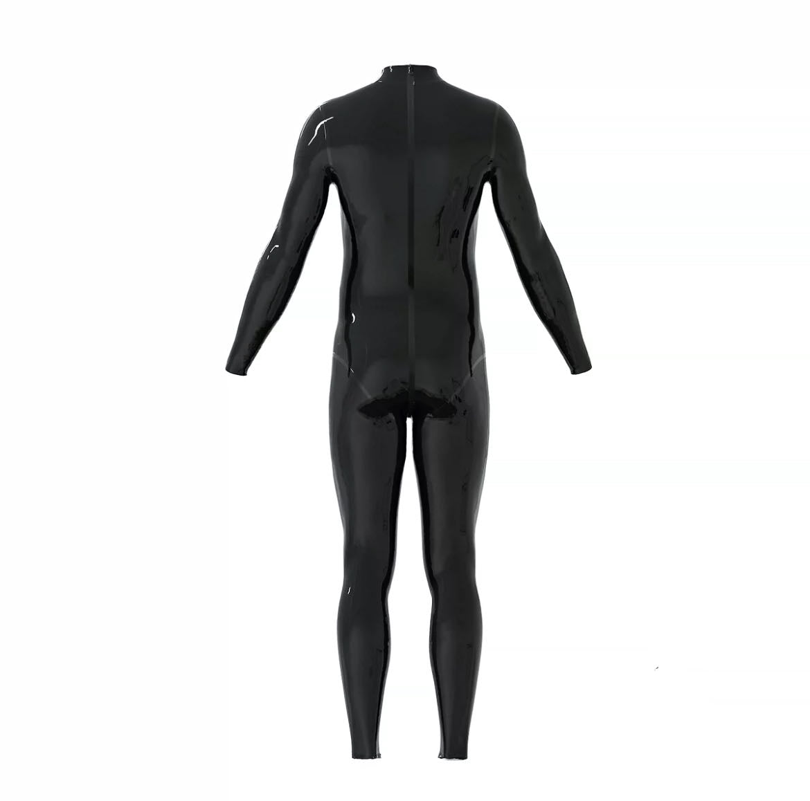 Mens Latex Bodysuit Latex Bodysuit with Zipper