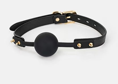 Luxury Leather Restraint Set | 10-Piece Leather Bondage Kit with Rustproof Gold Alloy Hardware