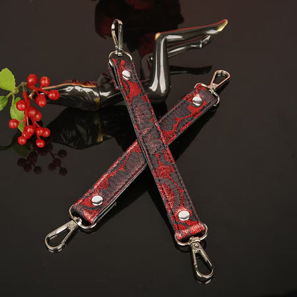11-Piece Lace and Leather Restraint Set | Complete Couples Intimacy Kit