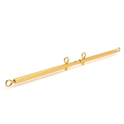 gold adjustable bondage spreader bar bdsm