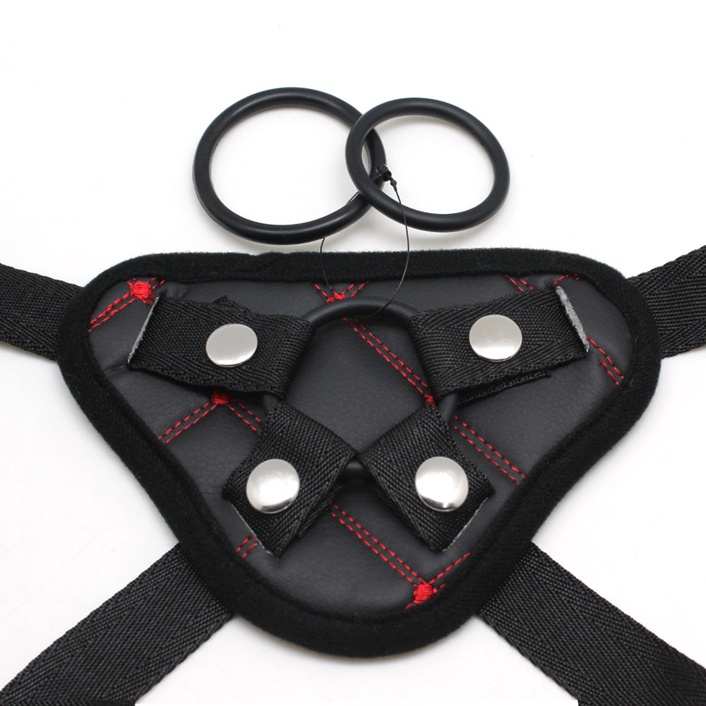 a Strap On Leather Harness